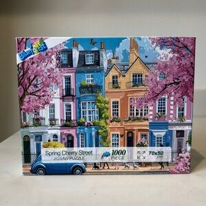 1000 Piece Puzzle, Spring Cherry Street